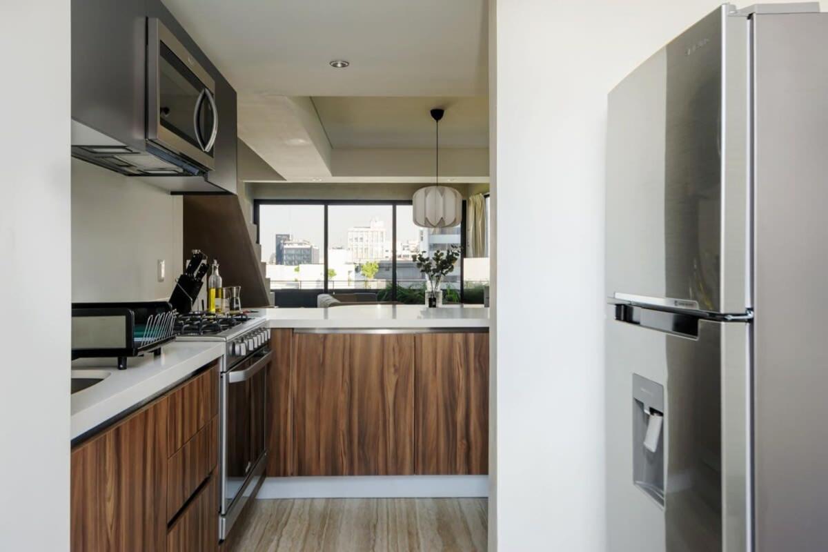 Charming 2br Penthouse With Terrace In Cuauhtemoc * Mexico